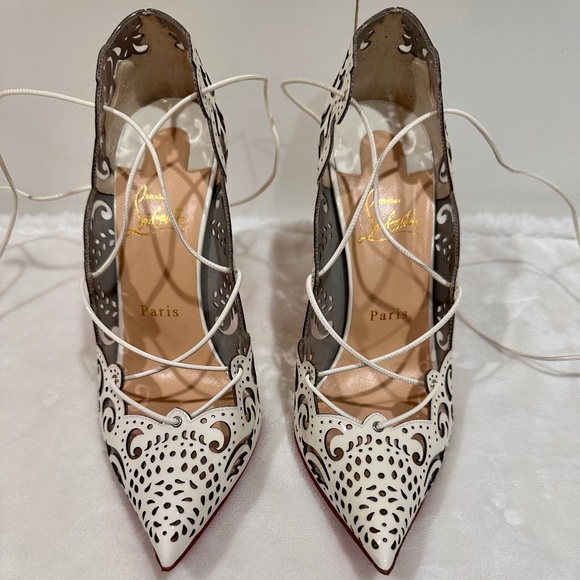 [CHRISTIAN LOUBOUTIN] *RARE* Impera 100mm Size 38 - Picture 2 of 5